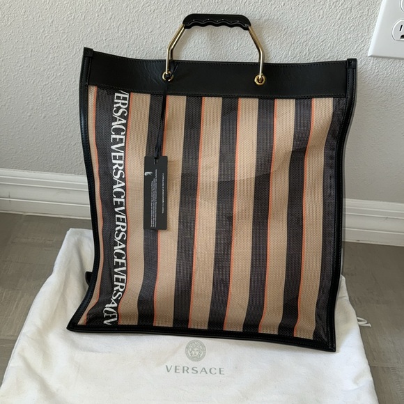 Versace Sheer Tote Bag! - Picture 2 of 5